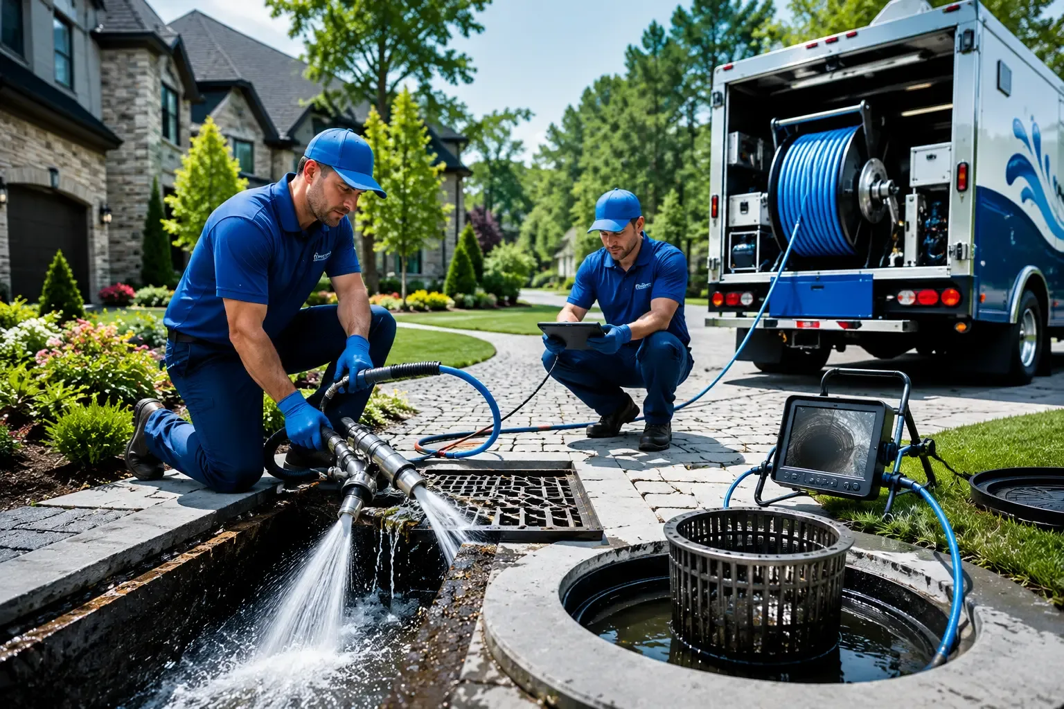 Local outdoor drain cleaning professionals in Farmville, NC