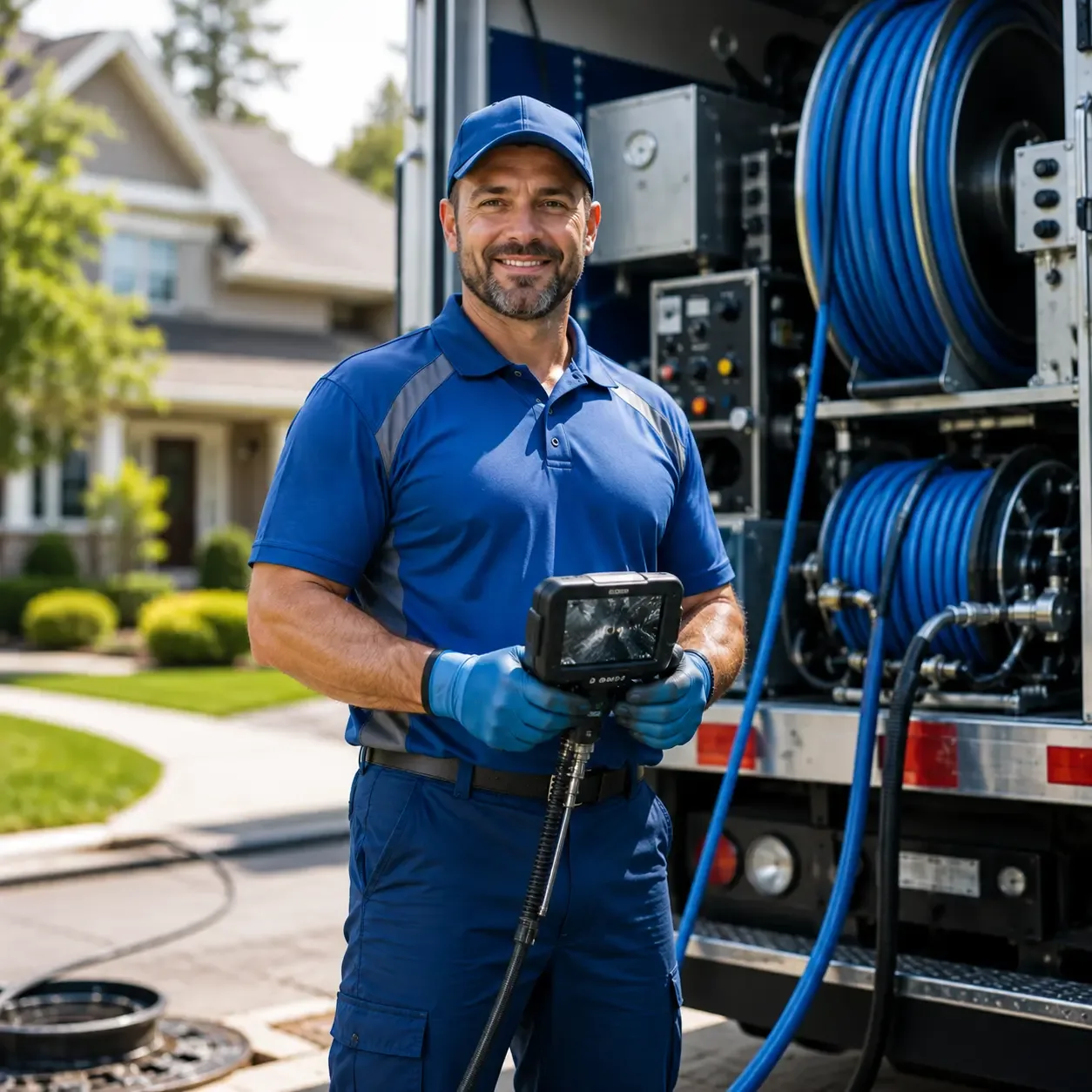 Local outdoor drain cleaning specialists in Farmville, NC